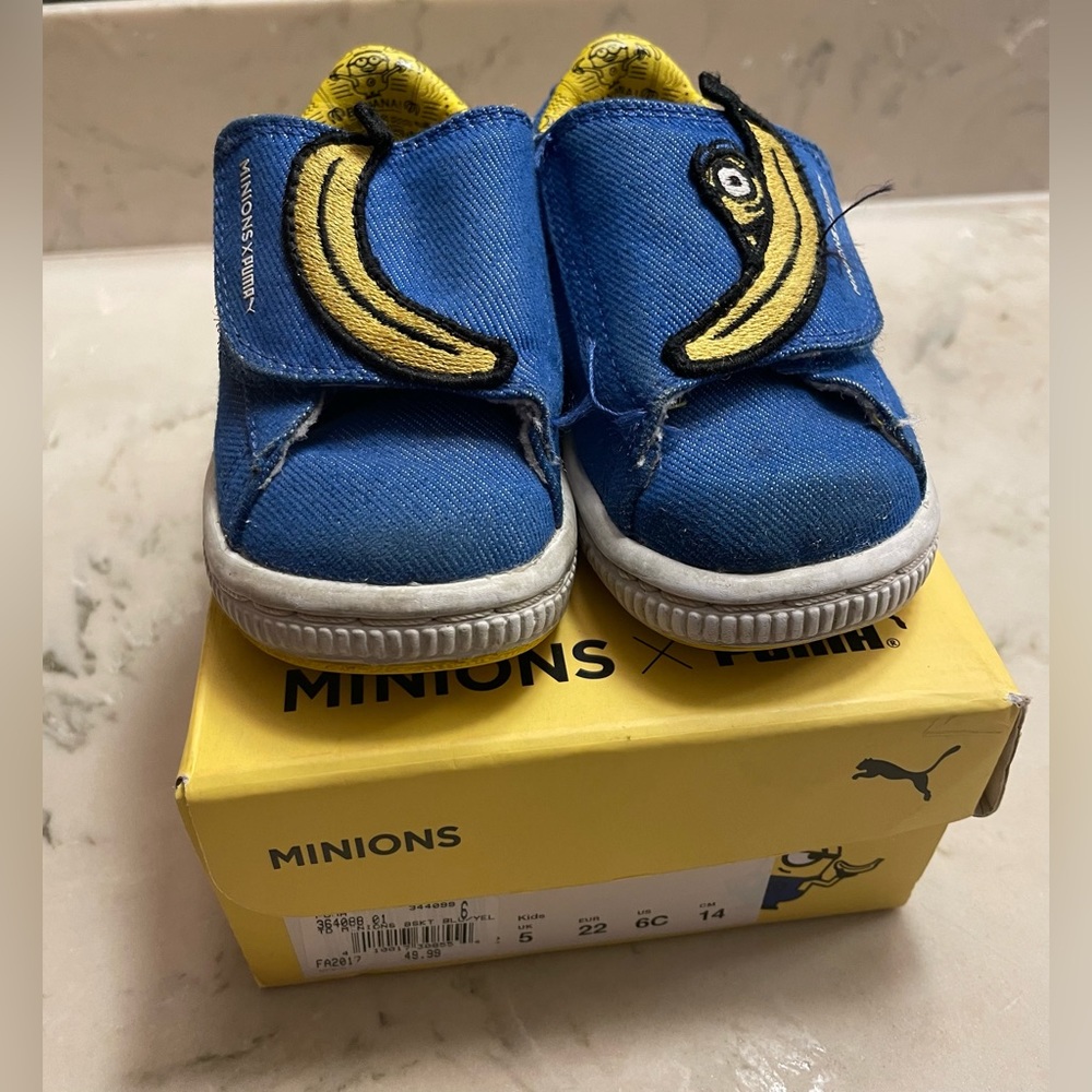 Kids Minions by Puma Toddler Shoes 6C